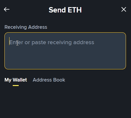 Binance Wallet doesn't currently support ENS resolution at all